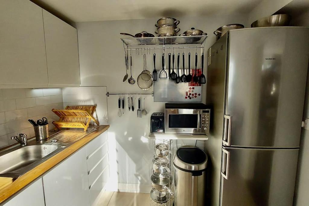 Central Apartment, Kings Cross 6 Mins Walk London Luaran gambar